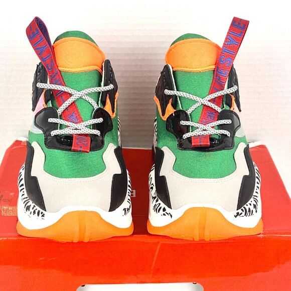 Nature Breeze Heily-02 Multicolor Platform Chunky Sneakers Womens Size 11 NWB - Picture 6 of 10